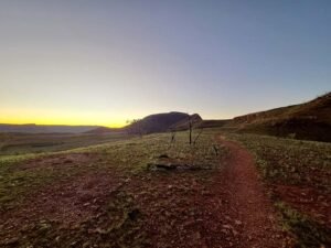 Mount Bruce trail in Karijini National Park